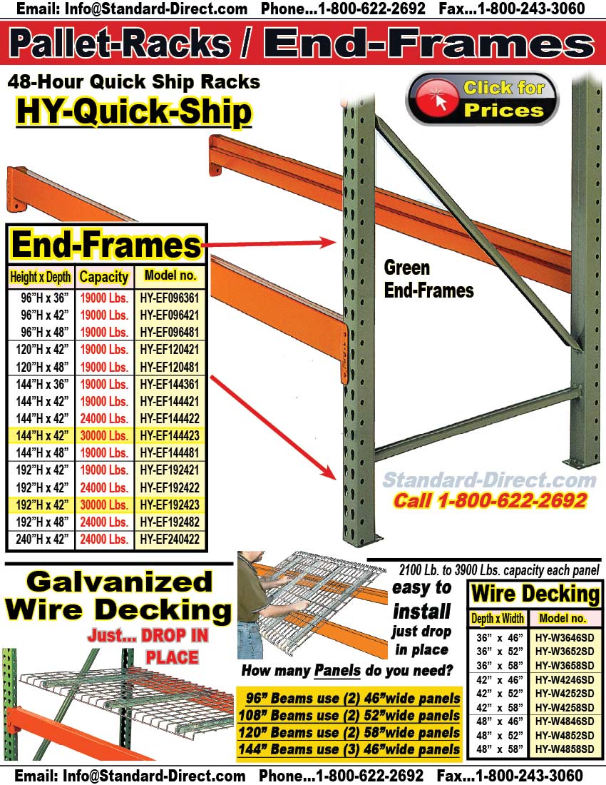 /Quick-Ship-Pallet-Rack-End-Frames-HYEF-p/hyef.htm