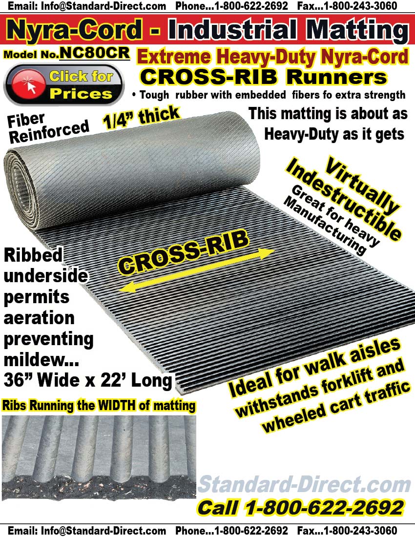 NyraCord-Cross-Rib-Runner-Matting-NC80CR